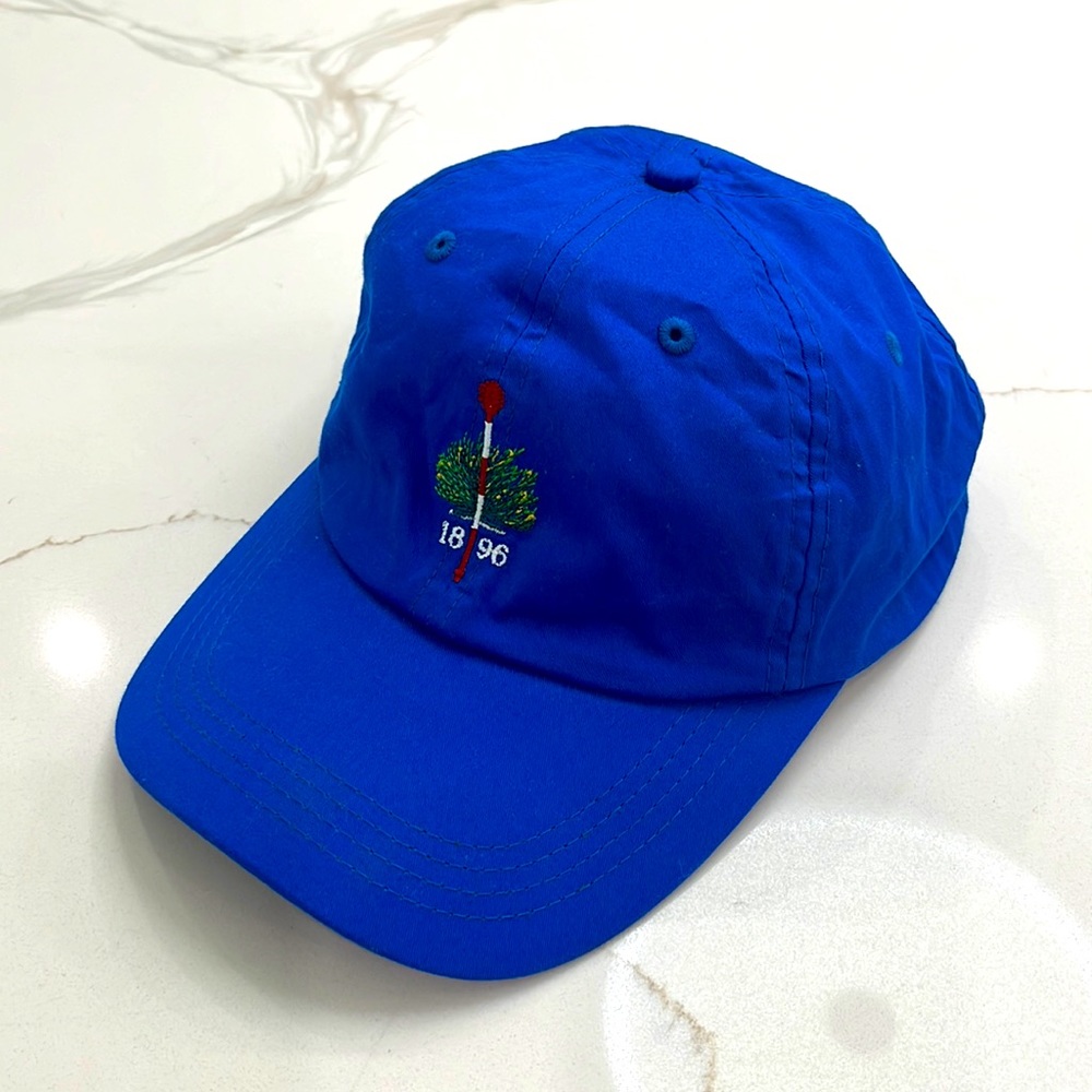 Club House hat from Merion Golf Club Royal Blue with Logo